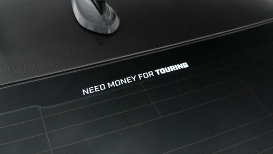 “NEED MONEY FOR TOURING” Sticker Set by FELKAN (2pcs)