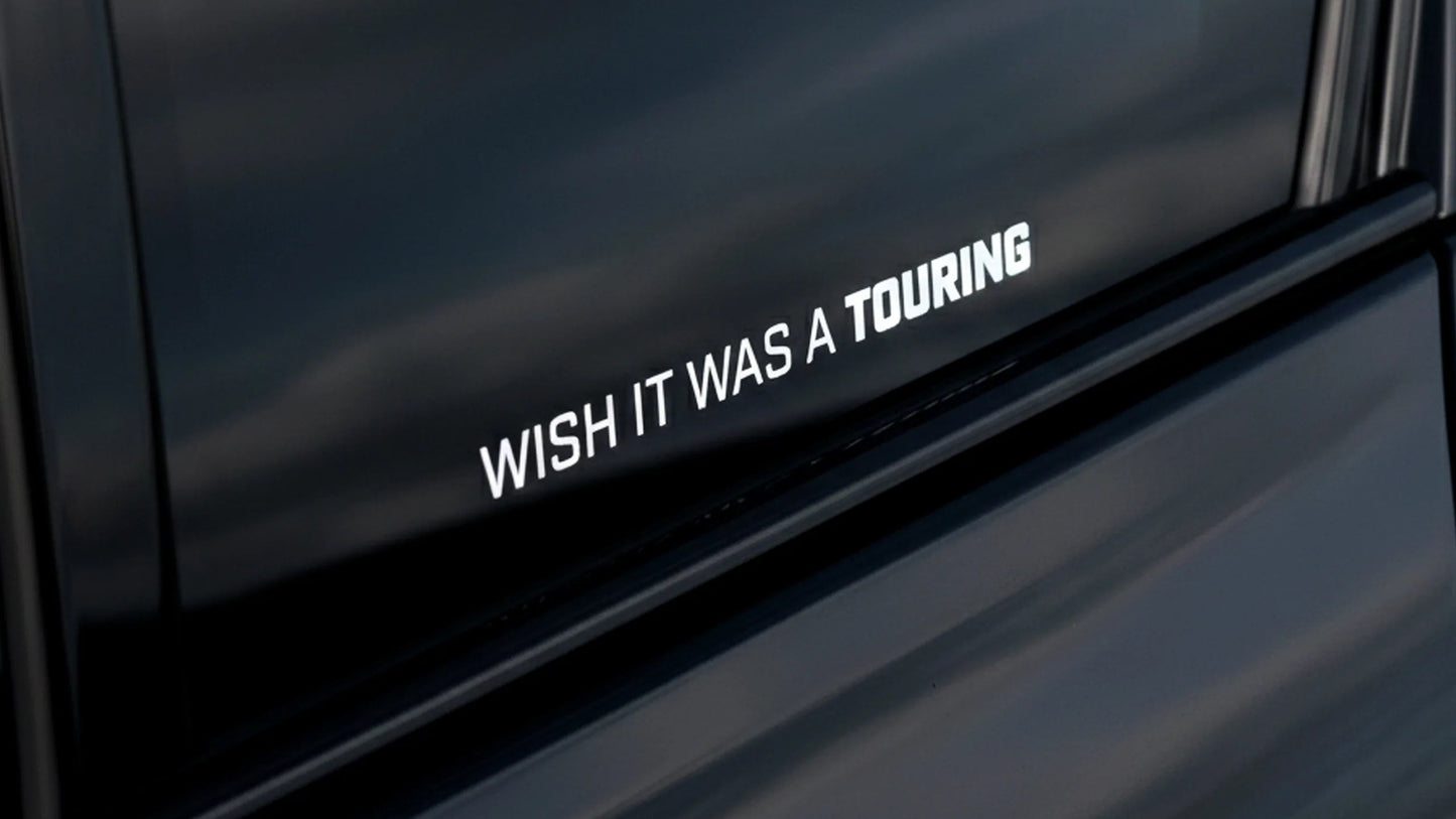 “WISH IT WAS A TOURING” Sticker Set by FELKAN (2pcs)